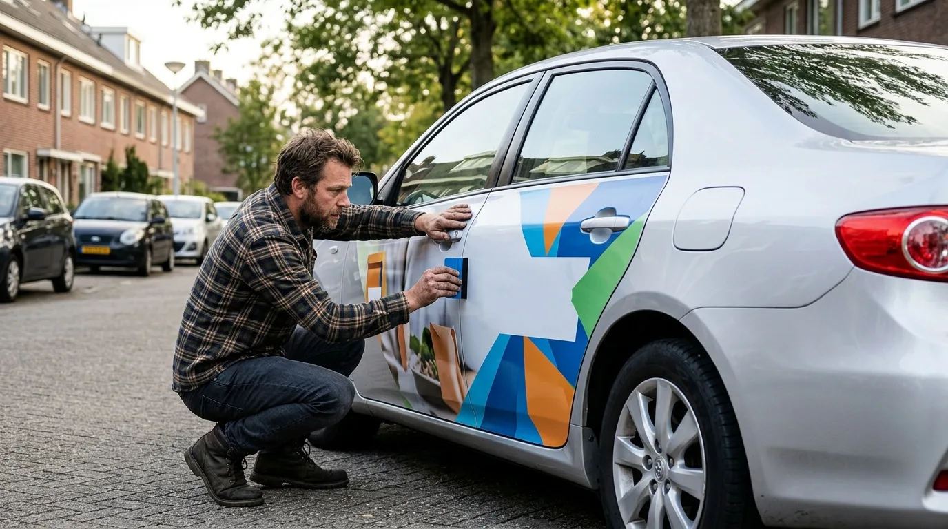 Geld verdienen met reclame op uw auto: is dat echt mogelijk?