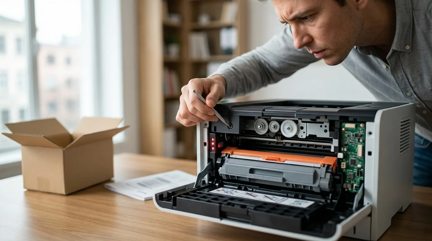 Helpt een reset bij herkenningsproblemen? - photorealistic editorial photograph