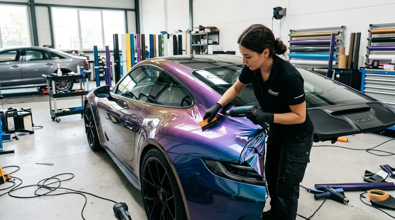 Kameleon folie voor uw auto: wat is het en wat kost het?