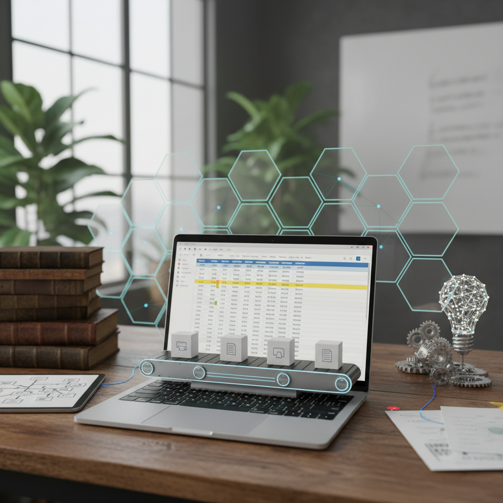 Digital marketer analyzing data on multiple monitors to learn how to scale content with Programmatic SEO in an office